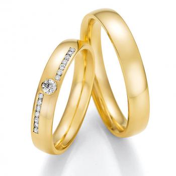 Trauringe Gelbgold von Ruesch 66/60070-040